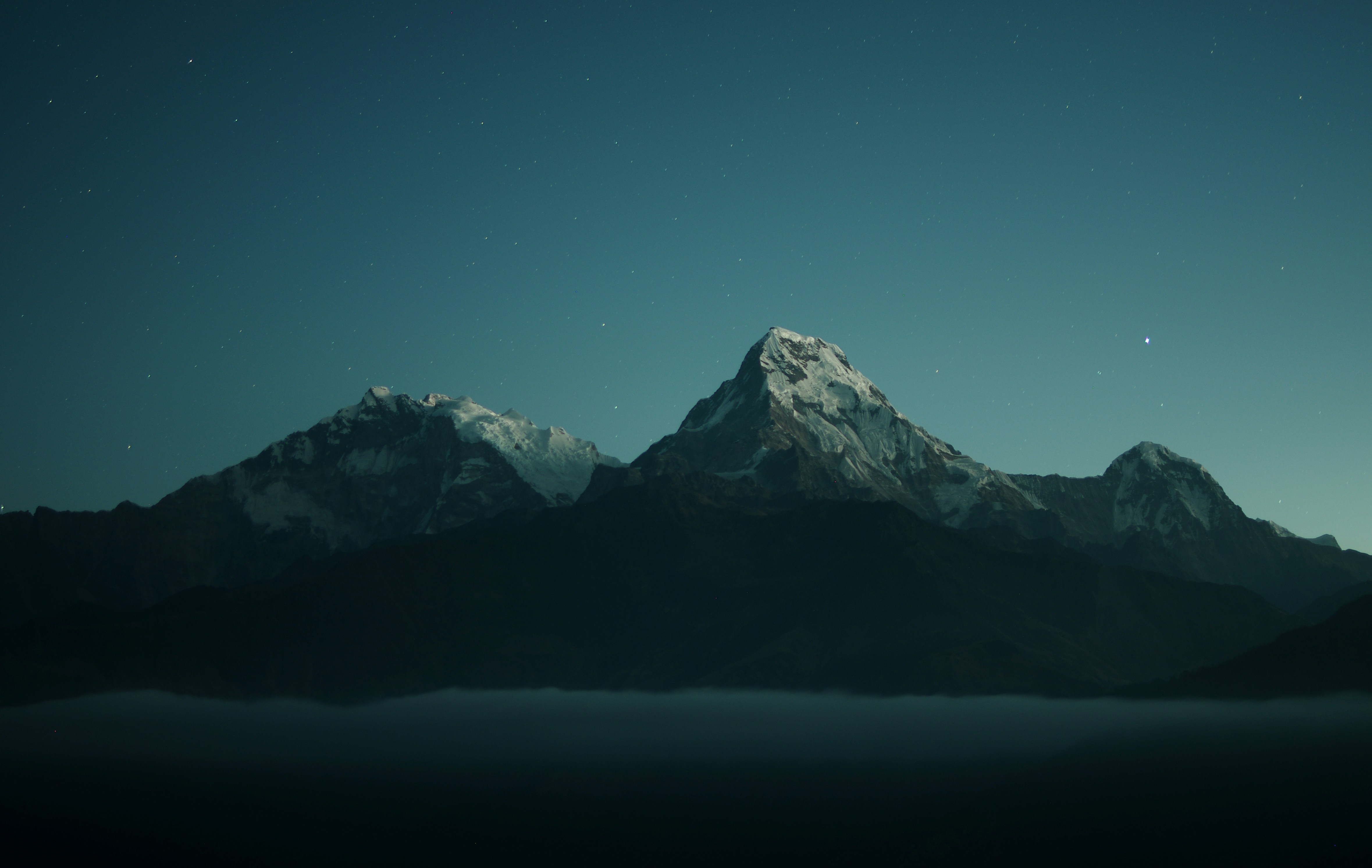 Mountain landscape — exploration and discovery